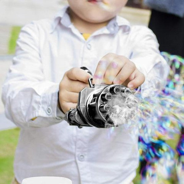 Gatling Bubble Machine