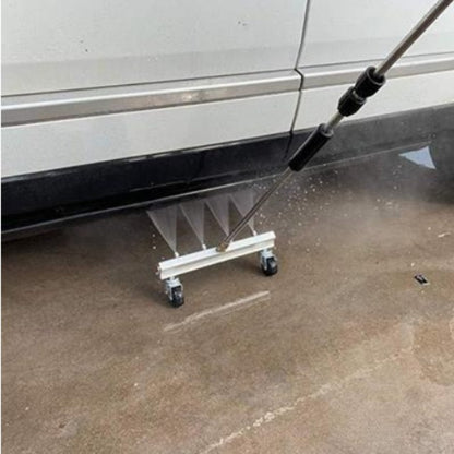 Chassis cleaning car brush