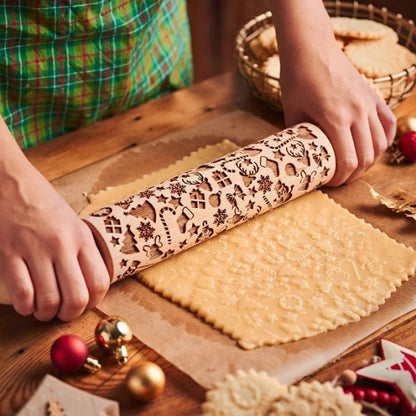 Christmas 3D Rolling Pin