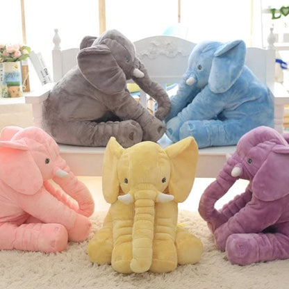 Baby Elephant Cuddle Pillow