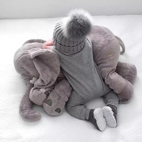 Baby cuddle elephant sales pillow