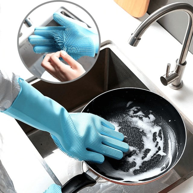 Dishwashing Silicone Gloves